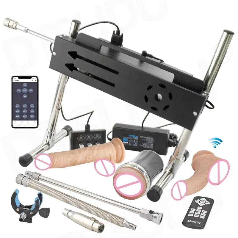 200W Powerful Sex Machine F21S APP/Wireless/Wired Control with Dildo Attachments for Women Men Automatic Masturbation Sex Toys