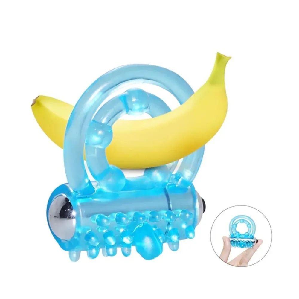 Vibradores duradouros anéis duplo cockring atraso ejaculação precoce pênis bola loop 2 bloqueado brinquedos sexuais produto para homem