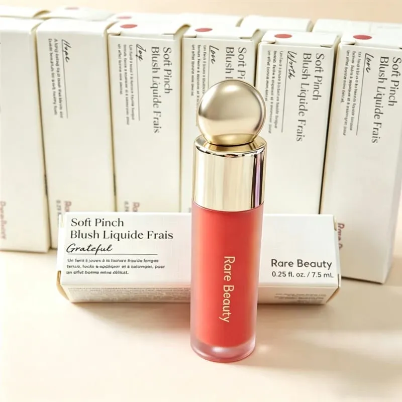 Rare Beauty Soft Pinch Liquid Blusher Silky Waterproof Moisturizing Woman Makeup Happy Hope Bliss Wonder Believe Blush Liquide