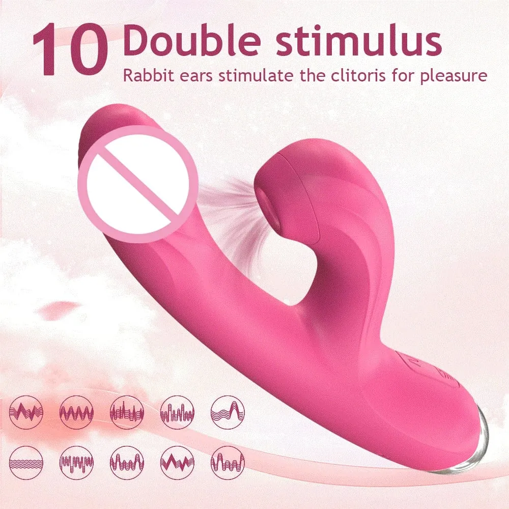 Simulação vibrador clitoral sucção g-ponto estimulação massagem 10 frequência av vibrador para masturbação feminina brinquedos sexuais adultos