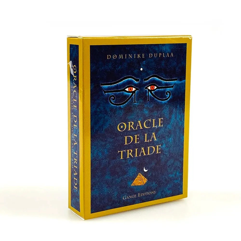 Oracle De La Triade Oracle Cards French Version Spiritual Divination Oracle Cards With Guidebook Mystical Esoteric Reading Cards