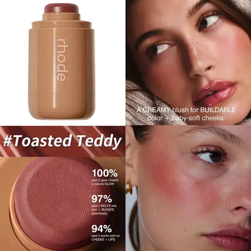 Nova chegada bolso bronze coutour vara rosto blush bochecha longa duração hidratante rosto iluminador blush bronzer escultura — image 21