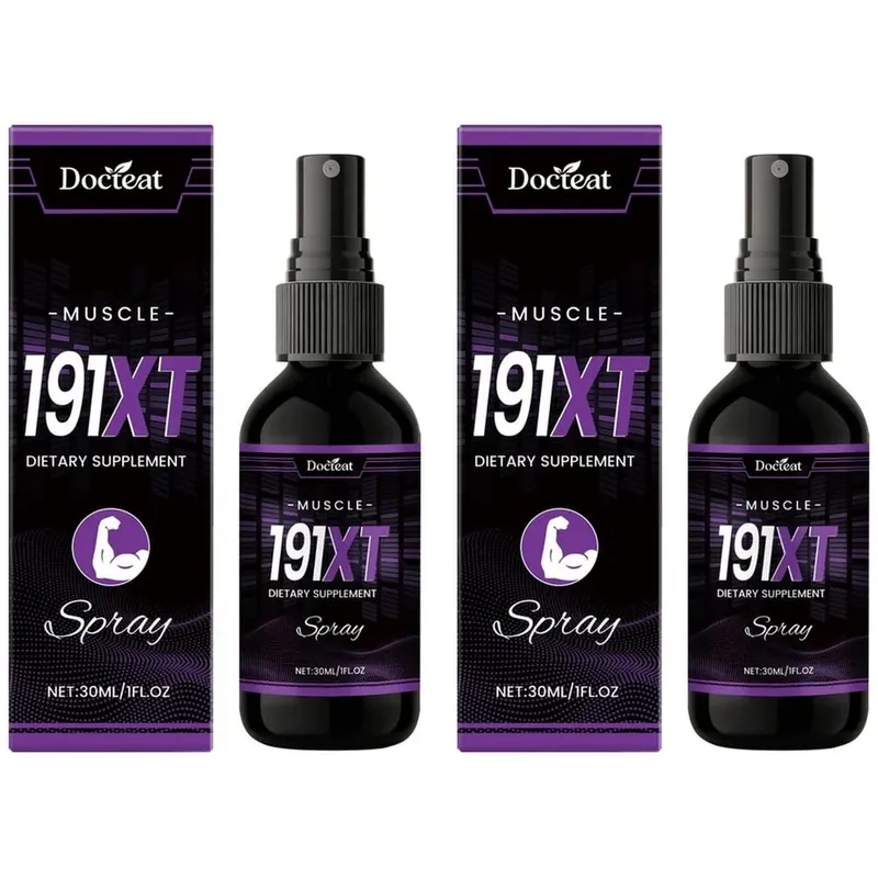 191XT Muscle Spray with Vitamin B3 L-Arginine and Tribulus Terrestris Extract for Muscle Support Endurance 30 ML