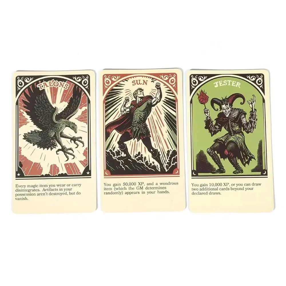 Deck Of Many Things Tarot Deck Tarot Cards Deck For Easy Beginners Fate Fortune Telling Party Tabletop Board Game Oracle Cards