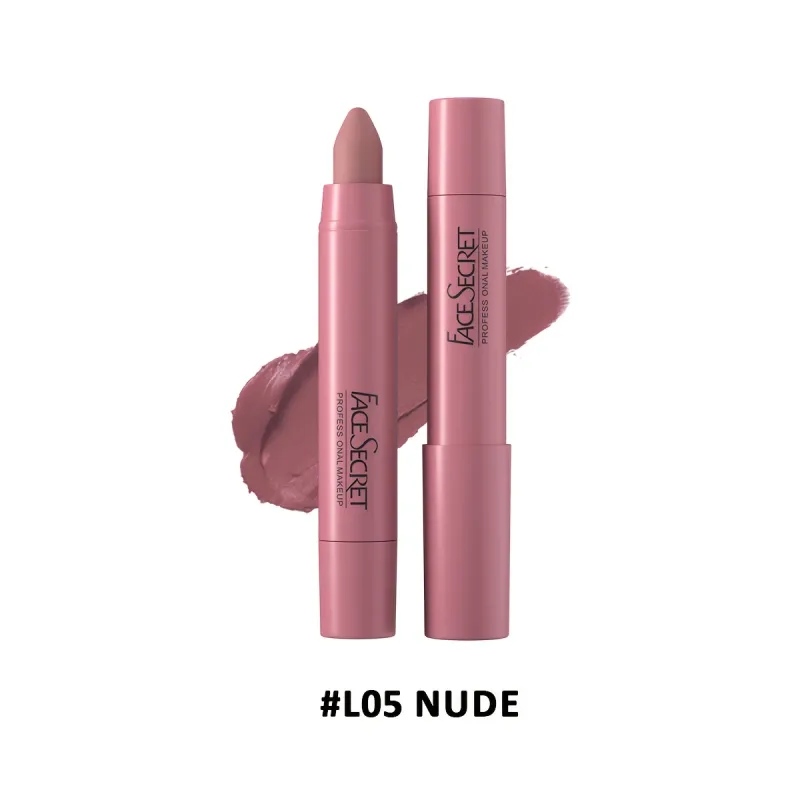 Batom fosco à prova d'água, acabamento de longa duração, antiaderente, leve, aplicação suave, conjunto de combinação labial, 1 peça