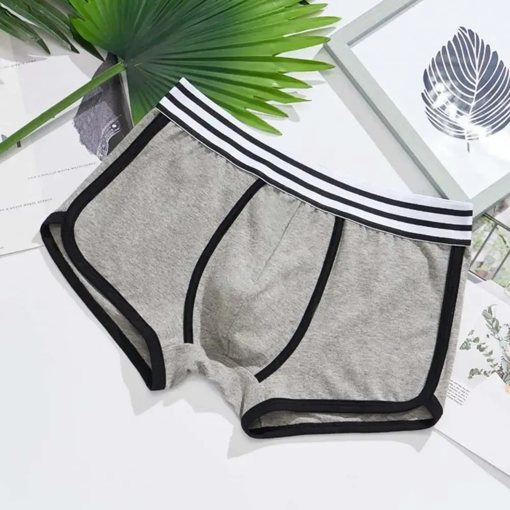Men Boxers Underwear Soft Breathable U Convex Sweat Absorption Comfortable Men Underwear High-Quality Breathable Men Underpants