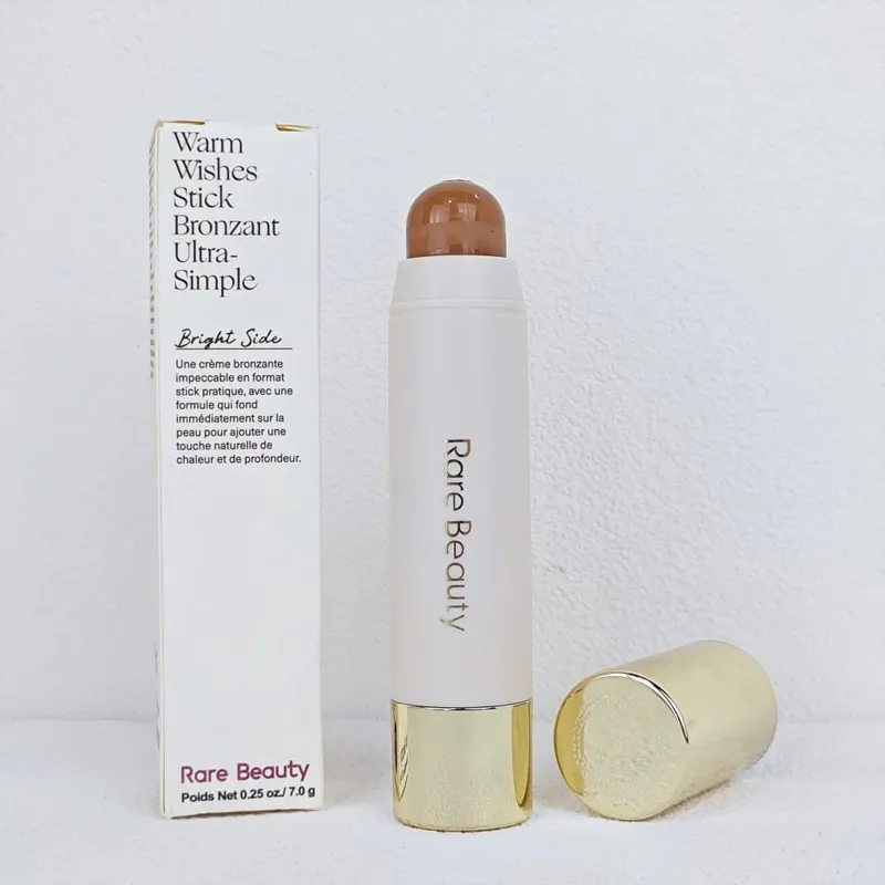 Rare Beauty Serene Gentle Mellow Solac Liquid Bronzer Shade Face Contour Smooth Highlight Mirror Lasting Natural Shadow Makeup