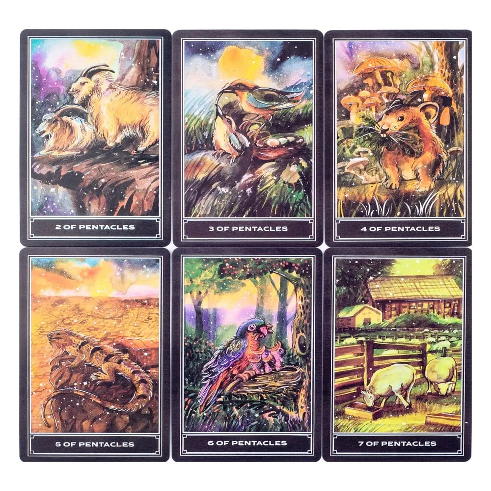 The Enchanting Earth Tarot 80-Card Deck Divination Edition Nature-Inspired Board Game for Intuitive Guidance and Self-Discovery