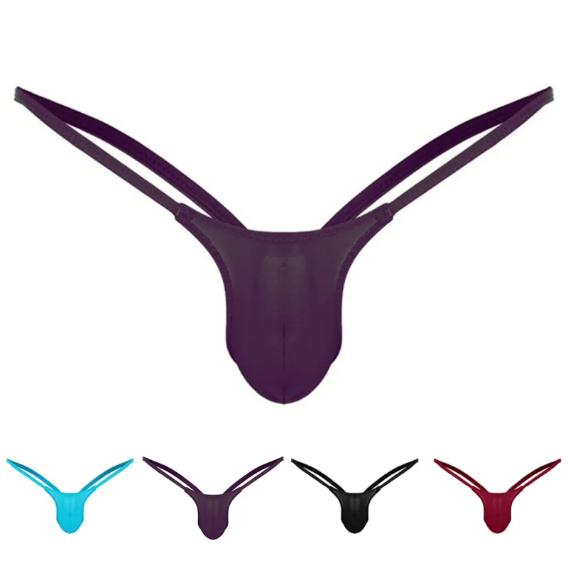 Ultra-fino gay homem tanga g-string sem costura jockstrap micro t-back roupa interior masculino corda biquíni roupa de banho bolsa underpant a50 — image 12