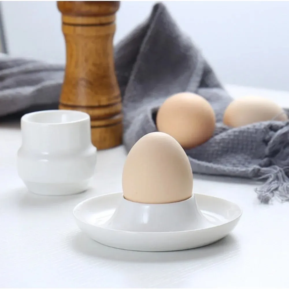 1 pçs estilo europeu café da manhã copo de ovo prático titular bandeja ovo suporte para mesa jantar