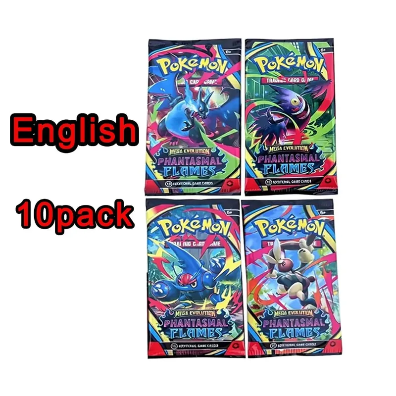 ** 360 unidades EnglishPokémonCards SunMoon Destinado PSrismatic Evolutions Scarlet Violet 151 PALDEAN Booster Battle Transaction Card