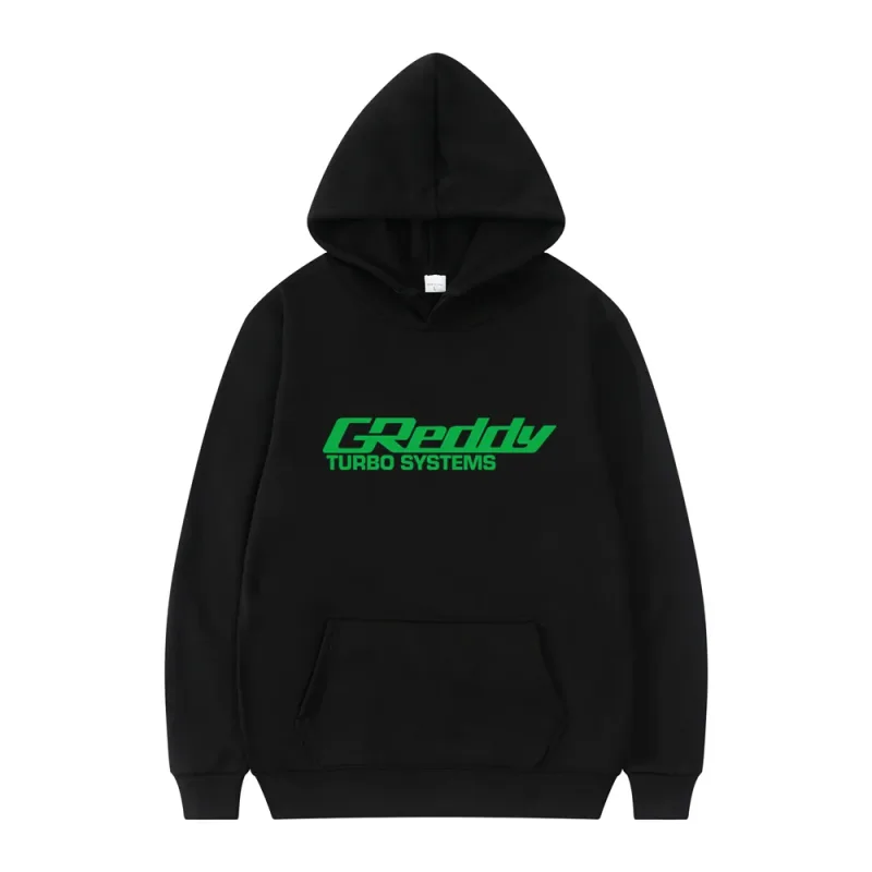 GReddy Turbo Systems Sweatshirt Tops Men Cool GReddy Hoodies Pullover Streetwear