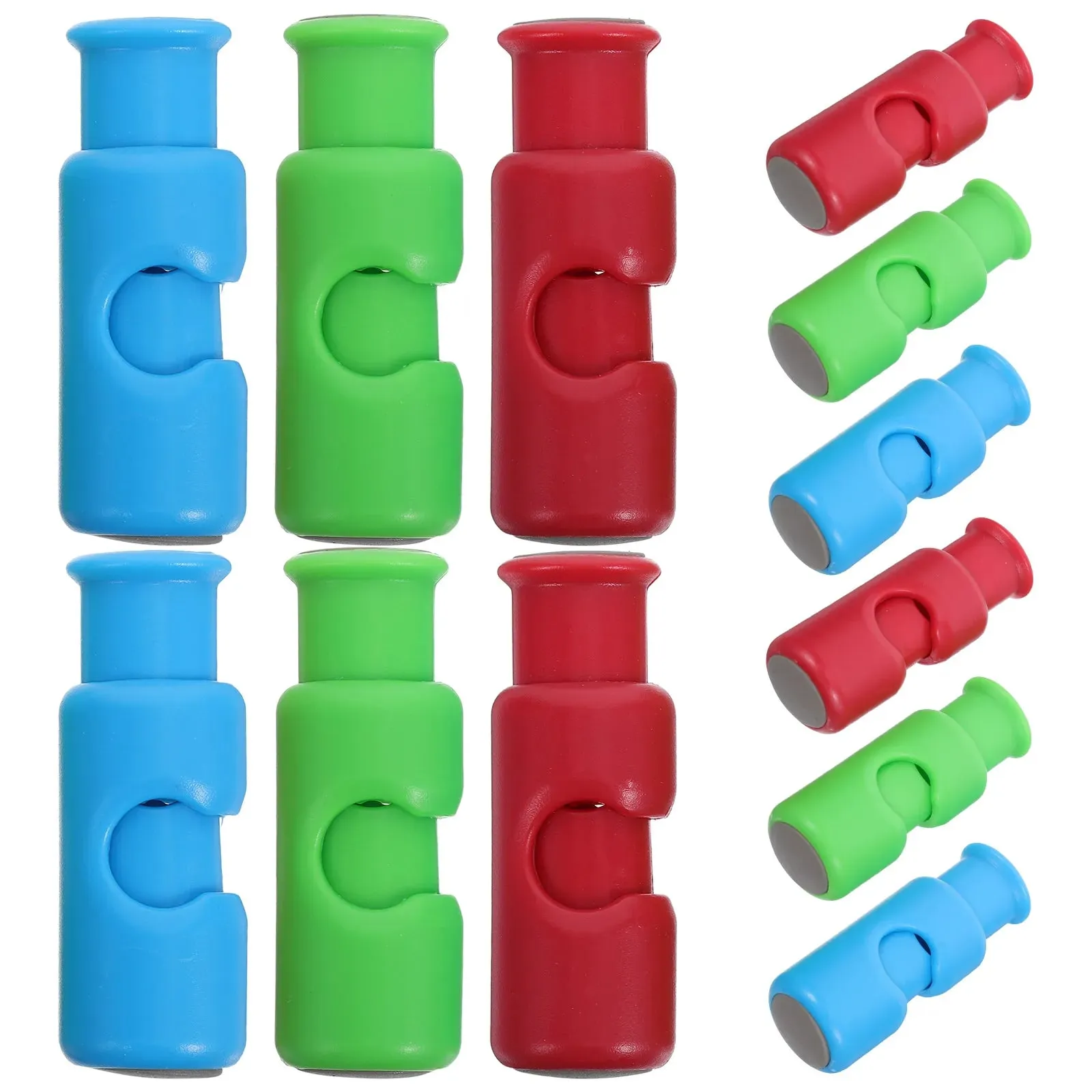 9/12 pçs clipes de vedação de alimentos multicolorido squeeze bloqueio clipes hermético saco de pão aferidor para cozinha armazenamento de alimentos frescos lanche bagcloses