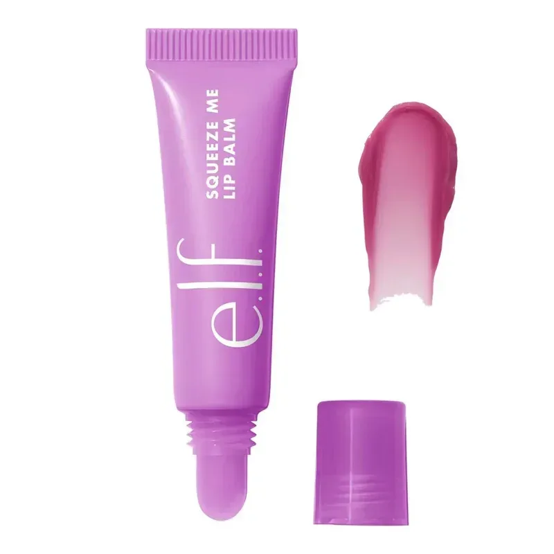 Promoção Especial Novo elf bubblegum-cereja manga-melancia hidratante duradouro brilho labial bálsamo labial e 8 cores creme blush cosméticos de marca
