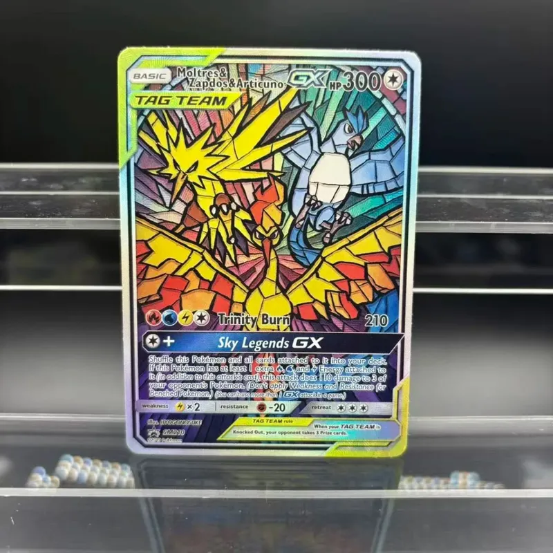 Cartões de coleção diy zekrom umbreon espeon mewtwo gx en auto feito cartão único clássico jogo anime cartão presente brinquedo