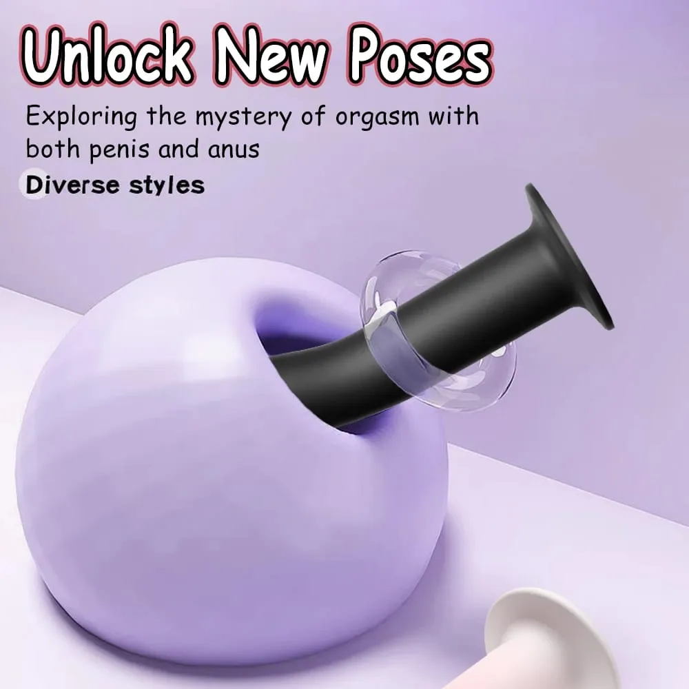 Vibrador de silicone líquido flexível para iniciante plugue anal massageador prosate ponto g ferramenta de massagem pessoal ventosa brinquedo sexual feminino