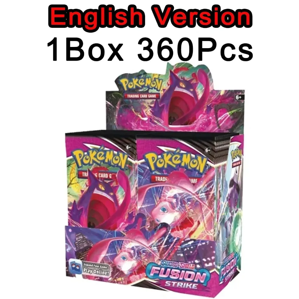 ** 360 unidades EnglishPokémonCards SunMoon Destinado PSrismatic Evolutions Scarlet Violet 151 PALDEAN Booster Battle Transaction Card