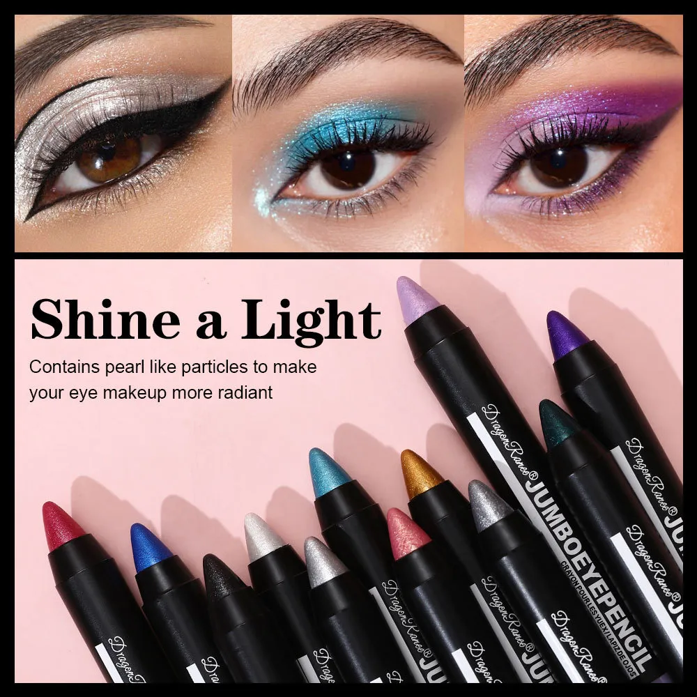 Eyeshadow Stick Pearlescent Fine Shimmer Delicate Eye Modification Eyeshadow Pen Highlight Brightening Contouring Eyes Cosmetics