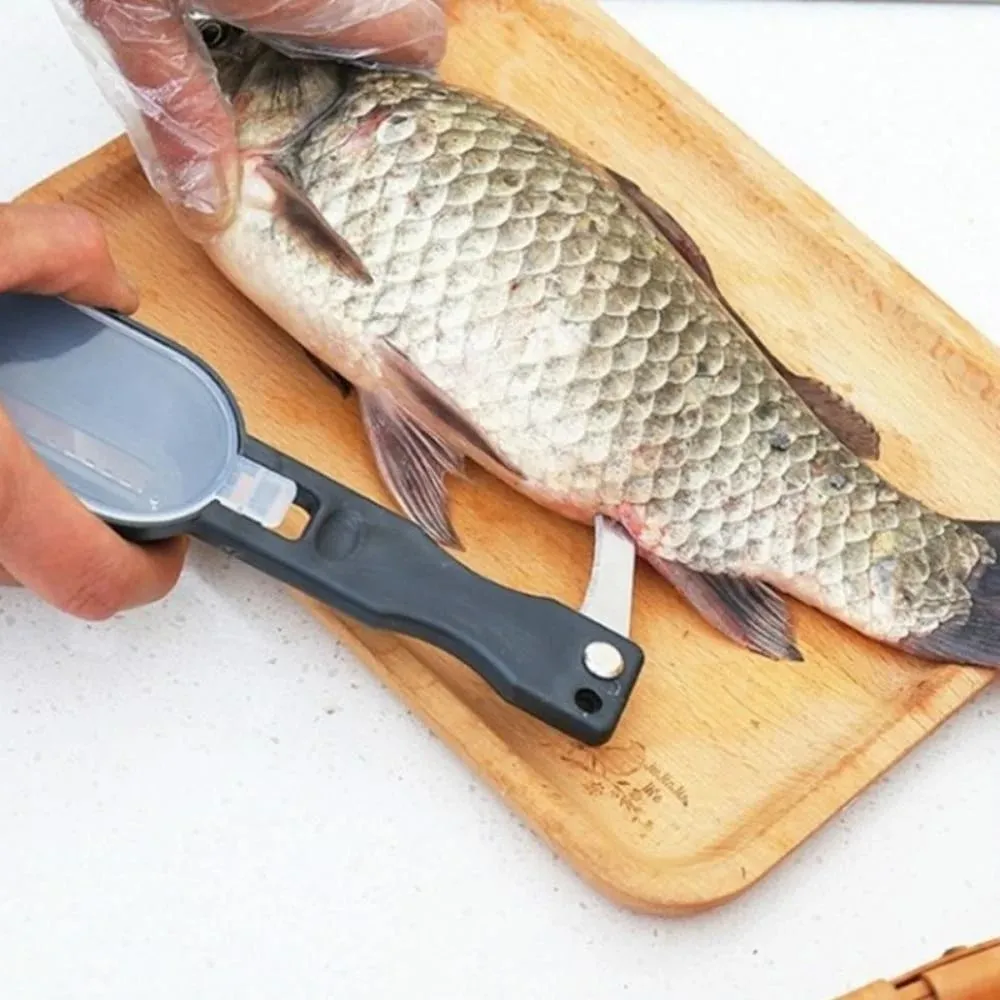 Multifunction Scraping Fish Scale Brush Disassembly Fish Knife Quickly Cleaning Fish Scales Home Kitchen Tool