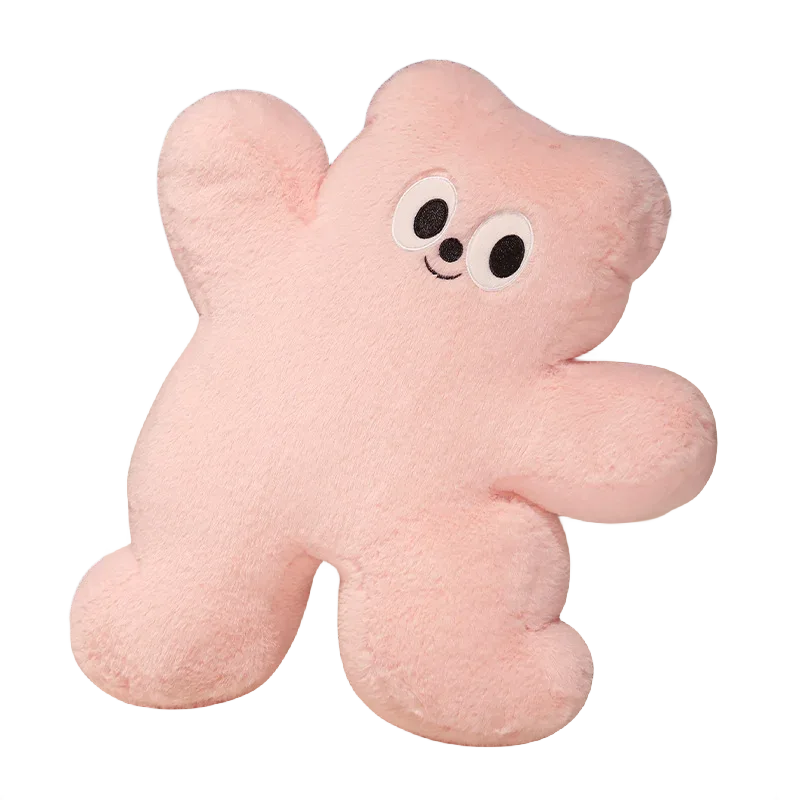 Celebrity Girly Flower Pillow Sofa Decor Kawaii Cat Bear Cushion Stuffed Animals Rainbow floral hoop Bunny Plush Toy Christmas