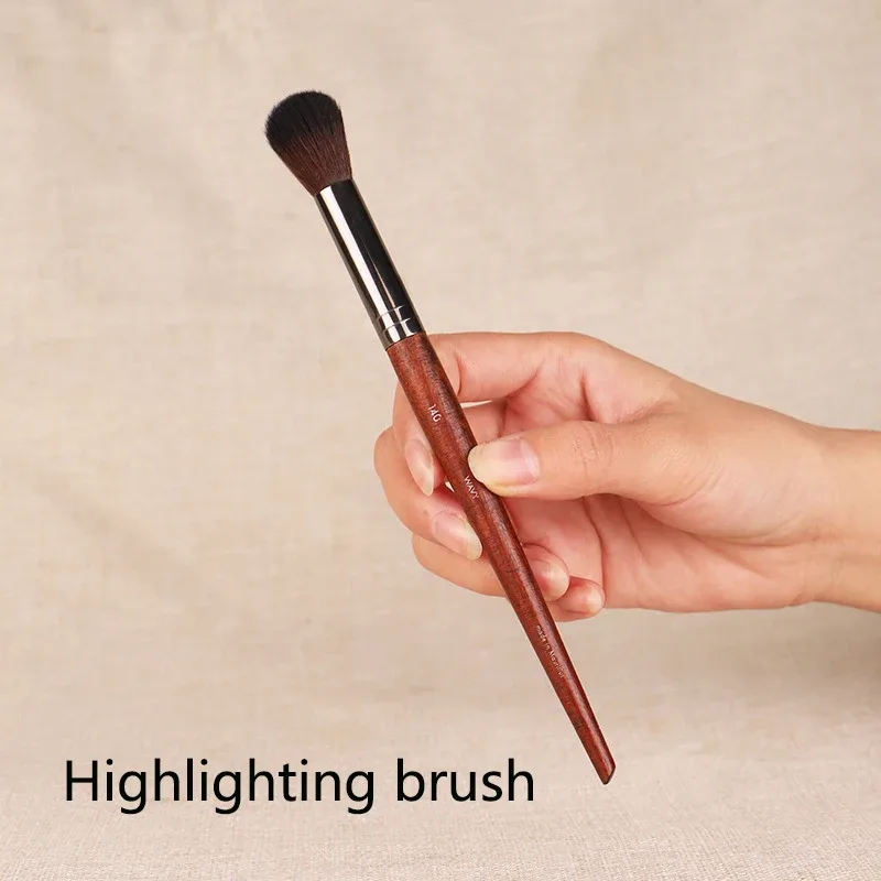 Professional Soft Makeup Brush Makeup Tools Liquid Foundation Concealer Make Up Brush Wood Handle Brushes Beauty Tool Wholesale — image 11
