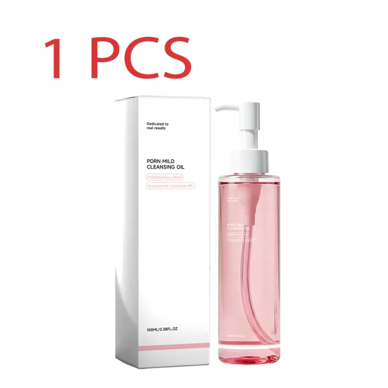Kit de maquiagem 3 peças, óleo de limpeza, base em spray, suave, fosco, longa duração, hidratação natural, conjunto diário