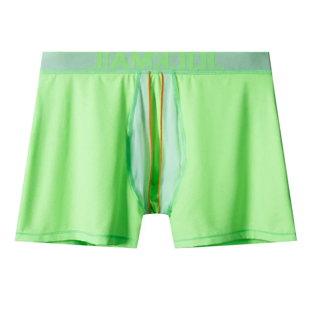 Sexy Men Underwear Men's Boxer 3D Hammock-shaped Pouch Designed Breathable Mesh Panels Men Boxershorts Trunk Male Underpants