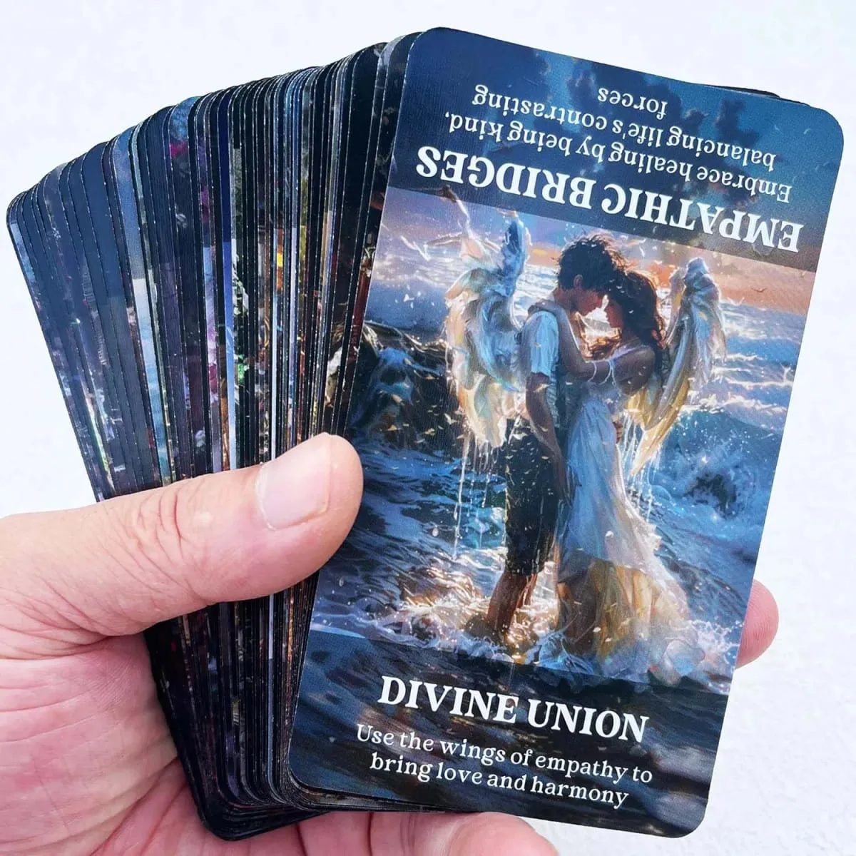 Esclarecendo situações de amor Oracle Cards Twin Flame Shadow Work Deck Soul Partner Relacionamento 56 cartas para maiores de 13 anos