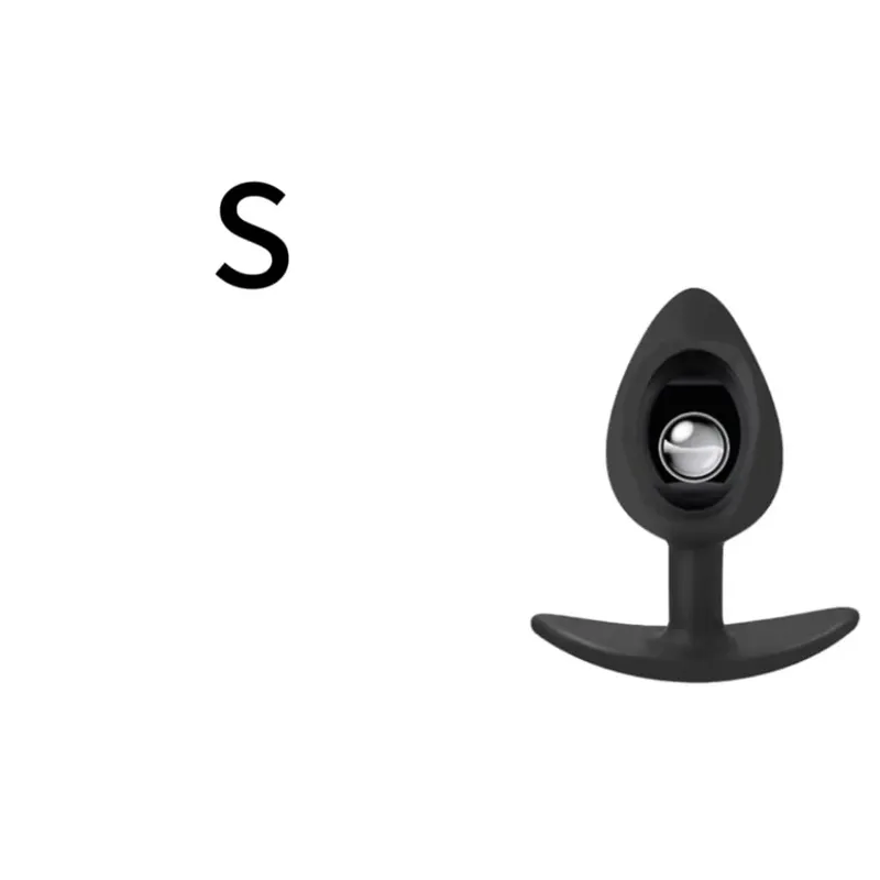 1pc silicone anal plug bolas embutidas iniciante ao tamanho sênior nádegas g-ponto massagem brinquedos sexuais adultos