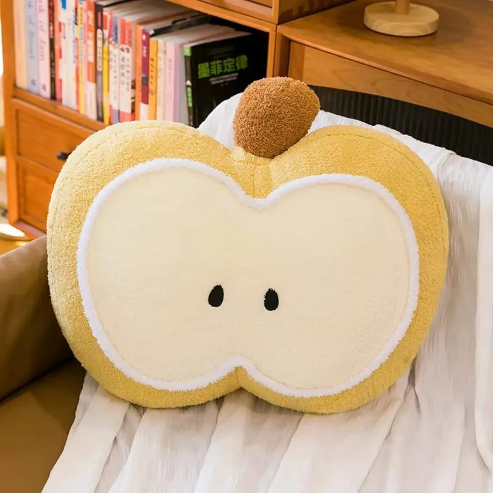 Criativo pelúcia fruta boneca travesseiro macio almofada de dormir almofada de assento de escritório para sala de estar sofá cama