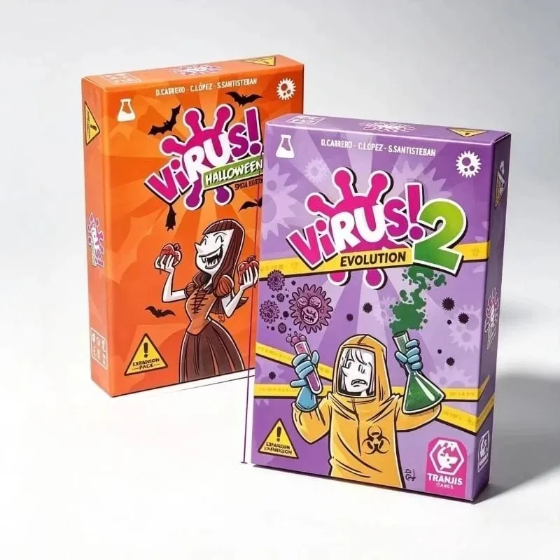 Jogo de cartas de vírus interessante e evolução de vírus 2, o jogo de tabuleiro contagiantemente divertido para festa de aniversário de casamento