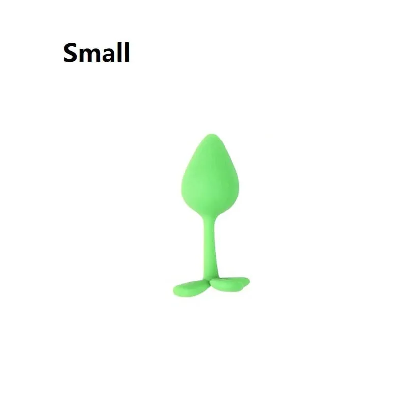 Silicone Anal Beads Butt Plug Set Mini Small Medium Large Anal Plug Four Leaf Clover Anal Trainer Sex Toy Men Women Gay