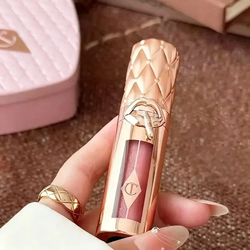 Nova charlotte tilbury hidratado brilho labial gordo bálsamo labial sólido geléia clareamento batom brilho labial maquiagem tilbury cosméticos