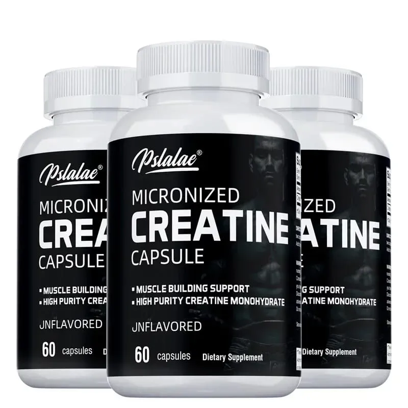 Creatina Monohidratada - Construa massa muscular magra, melhore a resistência e a saúde muscular geral, melhore o desempenho atlético Non-GMOSupp