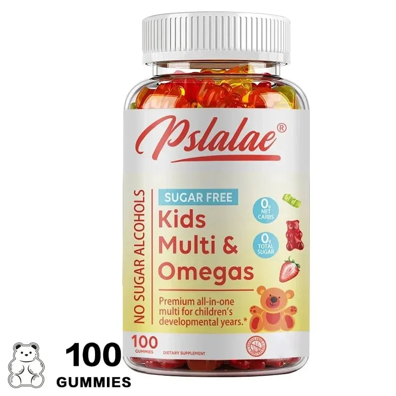Gomas multivitamínicas infantis - Promovem o desenvolvimento do cérebro, aumentam a imunidade, aumentam a energia, mantêm a vitalidade e a saúde