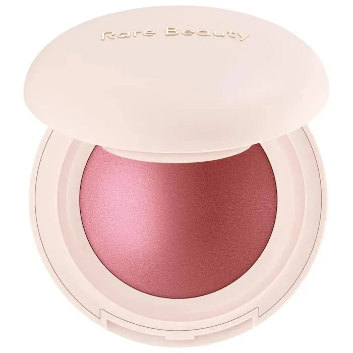 Rare Beauty 3D Face Brighten Blush Highlighter Powder with Mirror Cosmetic Contour Bronzer Shimmer Luminizer Stick Makeup Tool