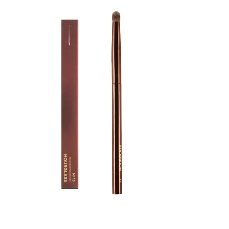 1 pc HG Pro Makeup brushes Powder contour Blusher Make up brush Highlight Bronzer exquisite Professional metal handle with box