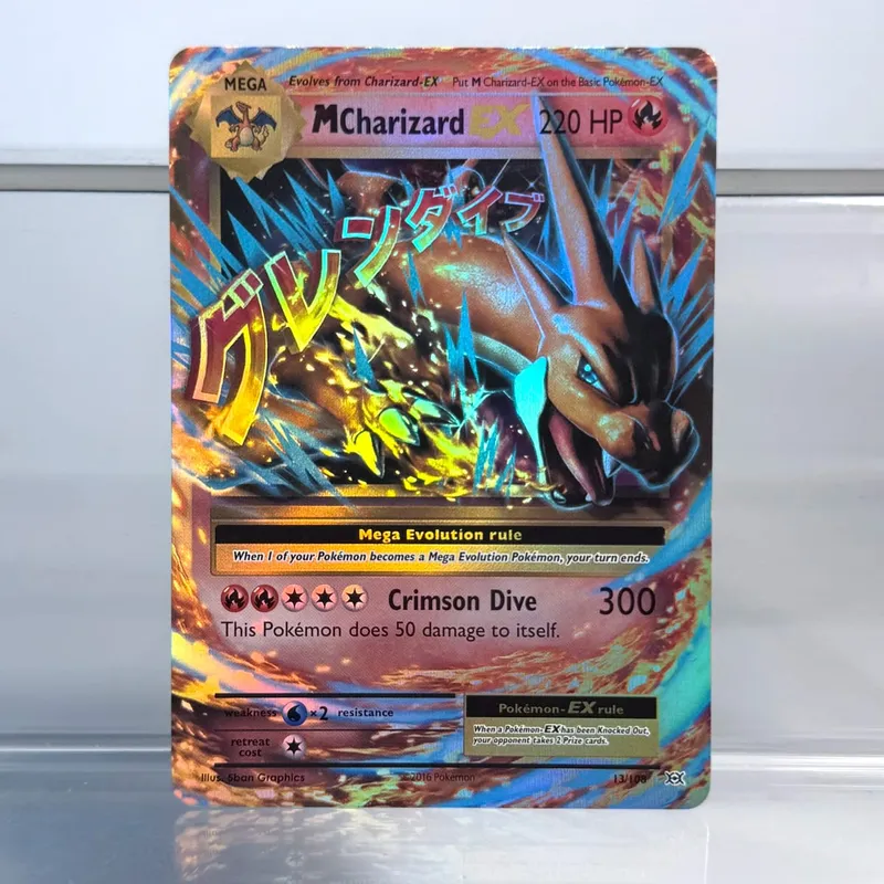 Coleção de negociação de jogos holográficos cartões proxy ptcg charmander (sv) pikachu flareon ex único cartão de folha pkm venusaur ex