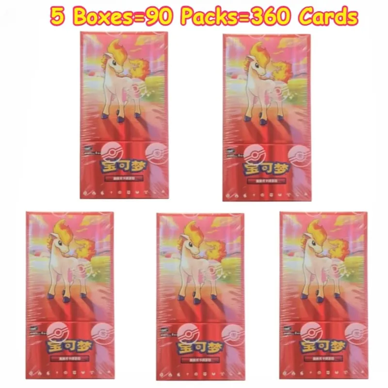 100% original pokemon 17.5 eevee booster pack gem pack vol1 2 3 4 5 cartões pokemon ptcg negociação gem saco cartões coletados brinquedo presente