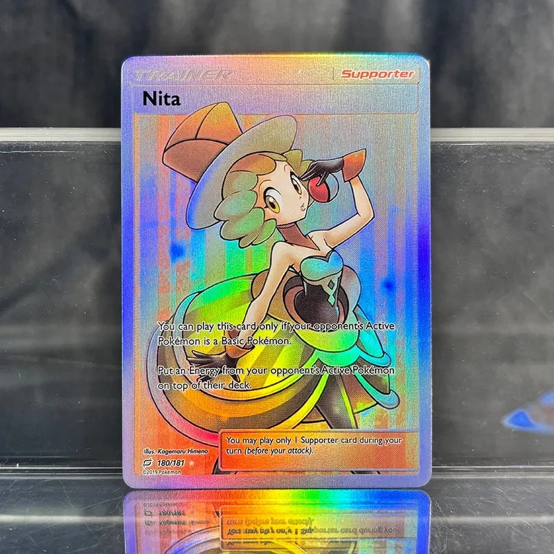 PKM Proxy Cards Classic Charizard Mew With Ex Single Cards Collection PTCG Suicune Gx Tyranitar Gx Lost Thunder Foil Card — image 10