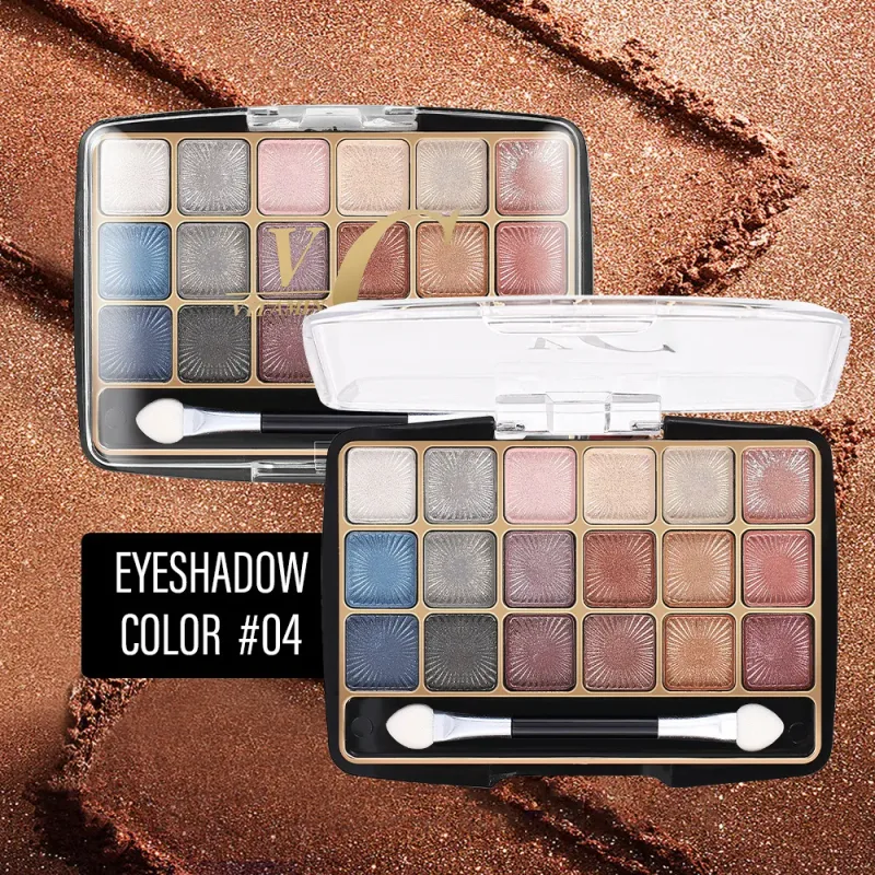 Paleta de sombra fosca com 18 cores, maquiagem barata, cosméticos coreanos, iluminador, maquiagem de luxo de longa duração para mulheres — image 10