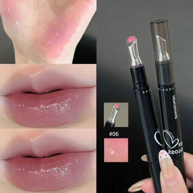 Hydrating Glossy Lip Gloss Long Lasting Brightening Create Plump Lips for Daily Date