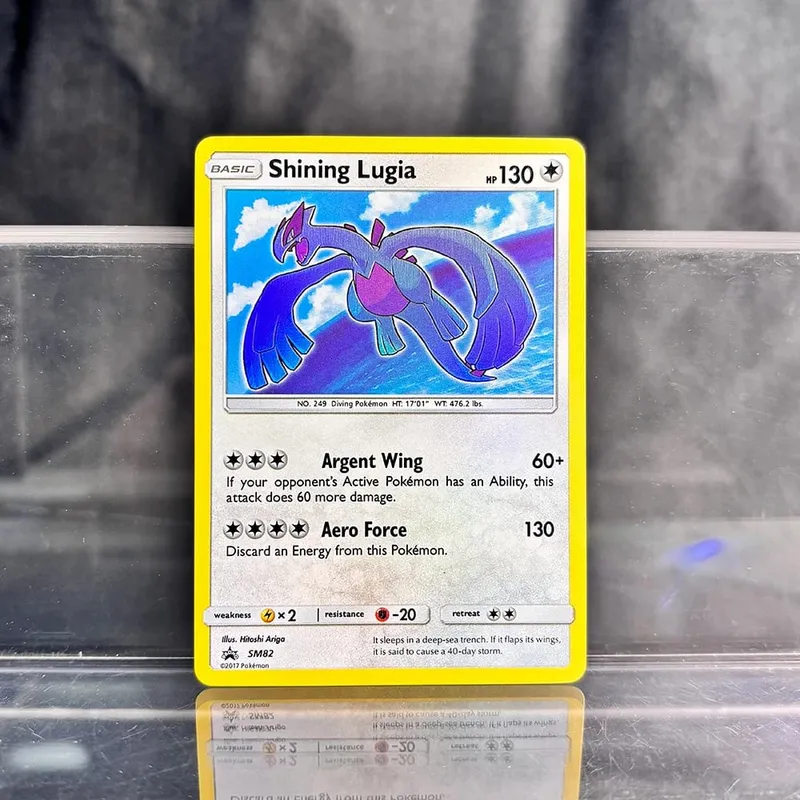 PKM Proxy Cards Classic Charizard Mew With Ex Single Cards Collection PTCG Suicune Gx Tyranitar Gx Lost Thunder Foil Card — image 13