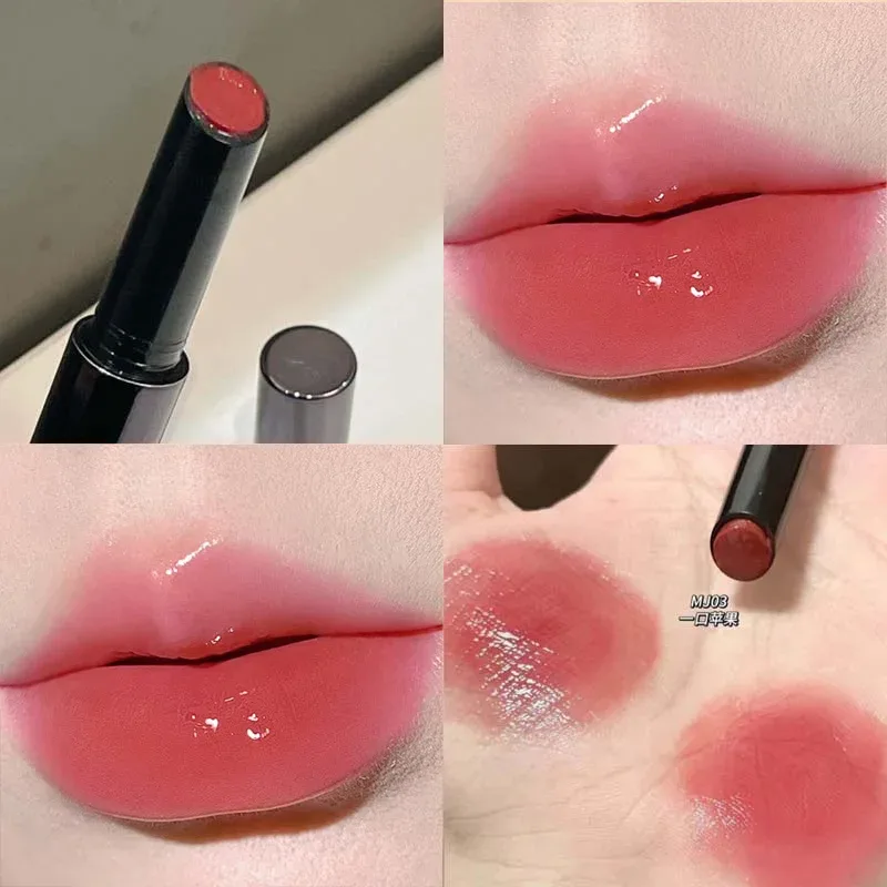 Mirror Jelly Lipstick Lasting Moisturising 6 Colors Water-light Lip Gloss Waterproof Pink Lip Tint Korean Makeup Women Cosmetics — image 8