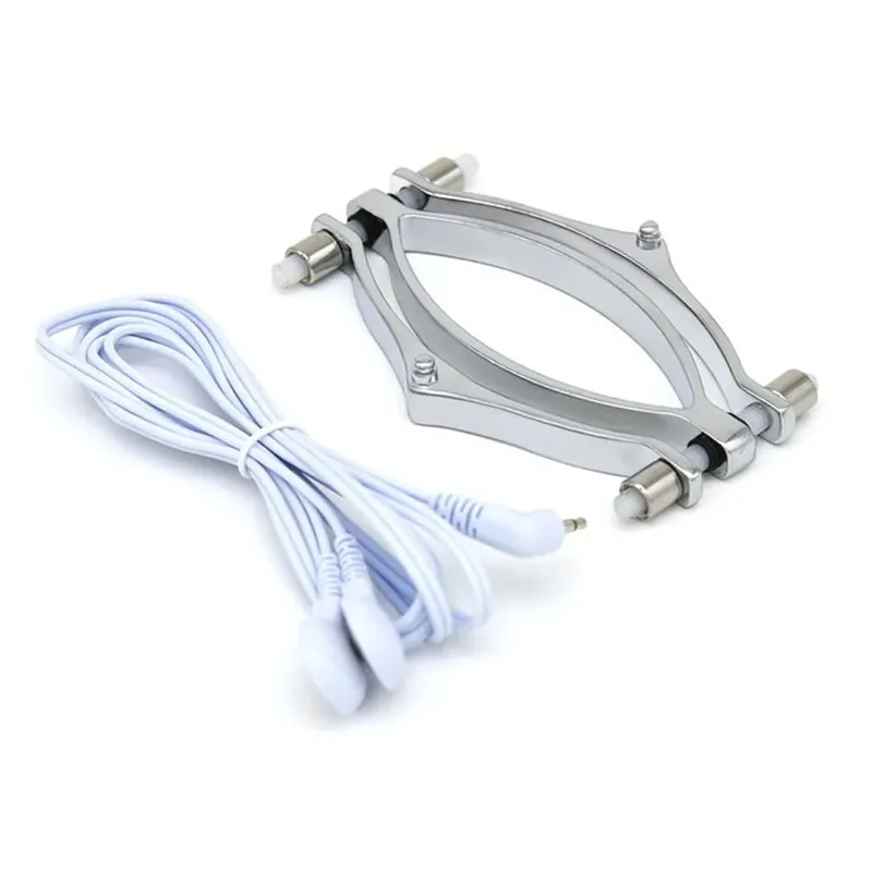 電擊配件 BDSM 乳頭夾乳房按摩器 SM 束縛陰唇夾陰蒂刺激器電子刺激手套/墊情侶性玩具 — image 26