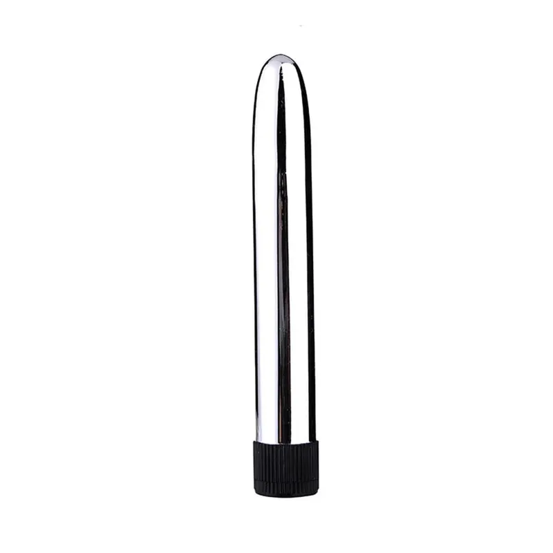 6-Color Metal Body Vibrator AA Battery Powered 18cm Relaxation Massage Bullet Seducer clitoral stimulation Sex toys for Women