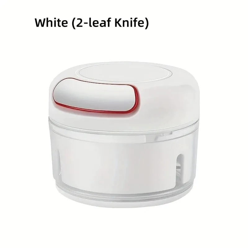 Cortador de mão picador de alho-corda de tração manual processador de alimentos picador de vegetais-para cebola gengibre frutas nozes máquina de lavar louça segura