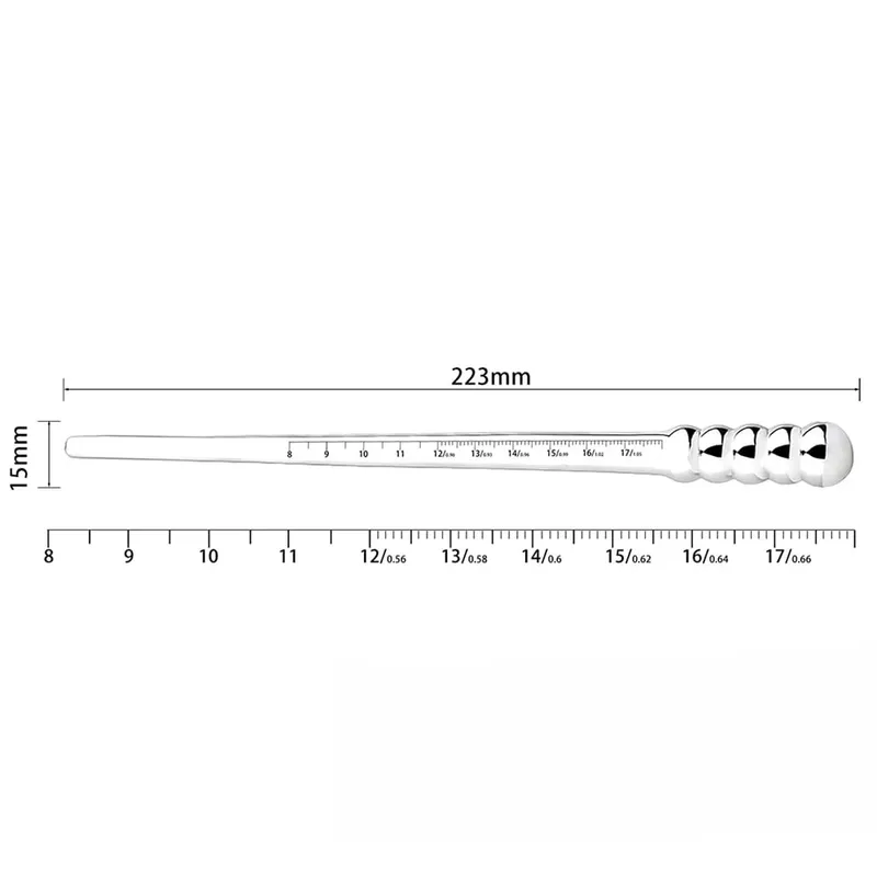 Protaste Stimulation Urethral Penis Plug Stainless Steel Urethral Dilator Sounding Rod Catheter Masturbation Sex Toys Men
