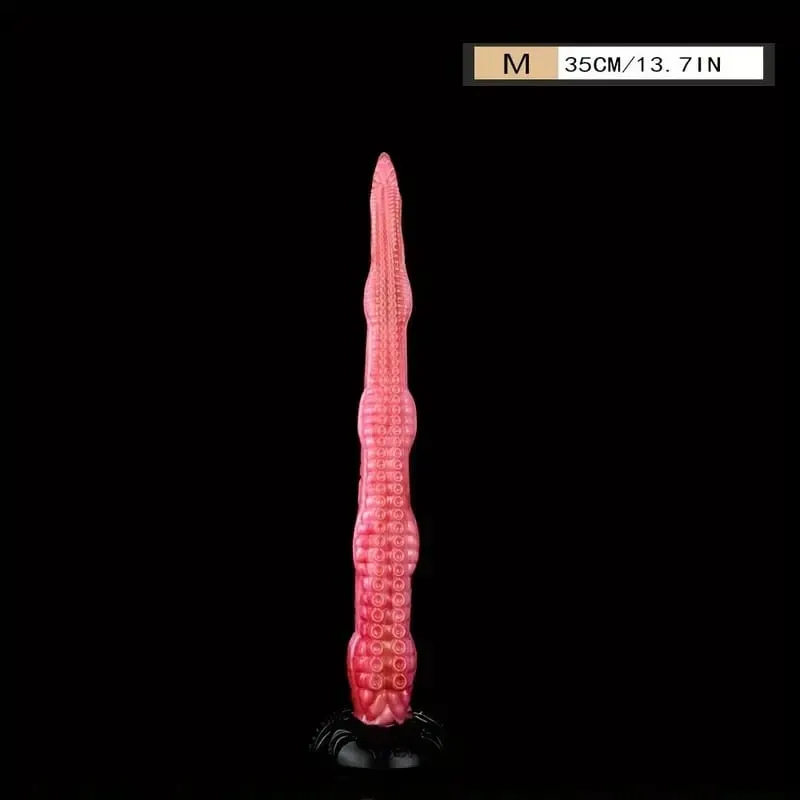 65cm longo butt plug com ventosa s m l xl xxl fantasia polvo perna vibrador anal contas 5 tamanhos brinquedos sexuais para mulher homem — image 22