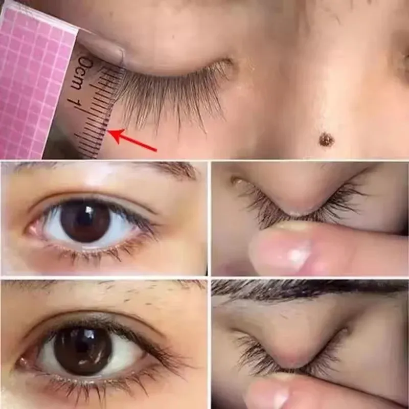 Soro de crescimento rápido de cílios, 7 dias, potencializador natural de cílios, mais longo, mais grosso, curvador, tratamento de cílios, produtos de cuidados com os olhos, maquiagem